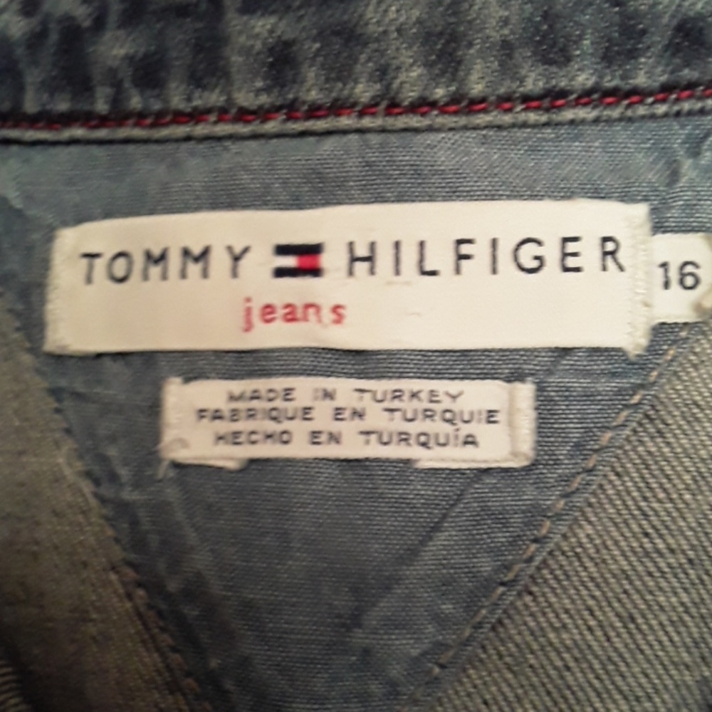 TOMMY HILFIGER JEANS DRESS Sz16 - Picture 5 of 5